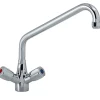 PREMIUM Knebel-Mischbatterie mit Schwenkhahn 1/2 Zoll Wasseranschluß