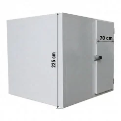 Premium Tiefkühlzelle 2.700x2.400x2.250mm mit Aggregat, Wandstärke 100mm
