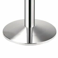 PRIMERO runder Tischfuß, Chrom 72cm hoch