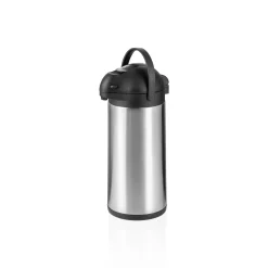 Pump Isolierkanne, 3 Liter, Ø 15 cm, Höhe 40 cm, Chromnickelstahl