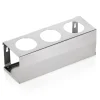Quetschflaschenhalter für 3 Flaschen, 32,5 x 11 x 12 cm, Chromnickelstahl
