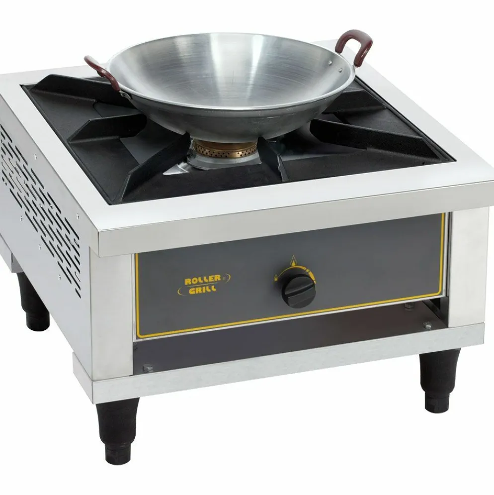 ROLLER GRILL Gas-Hockerkocher, 14 kW, 600x630x425 mm