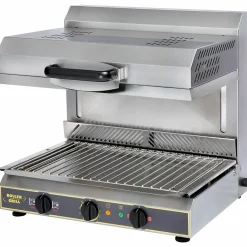 ROLLER GRILL Glaskeramik-Salamander, 2 Heizzonen