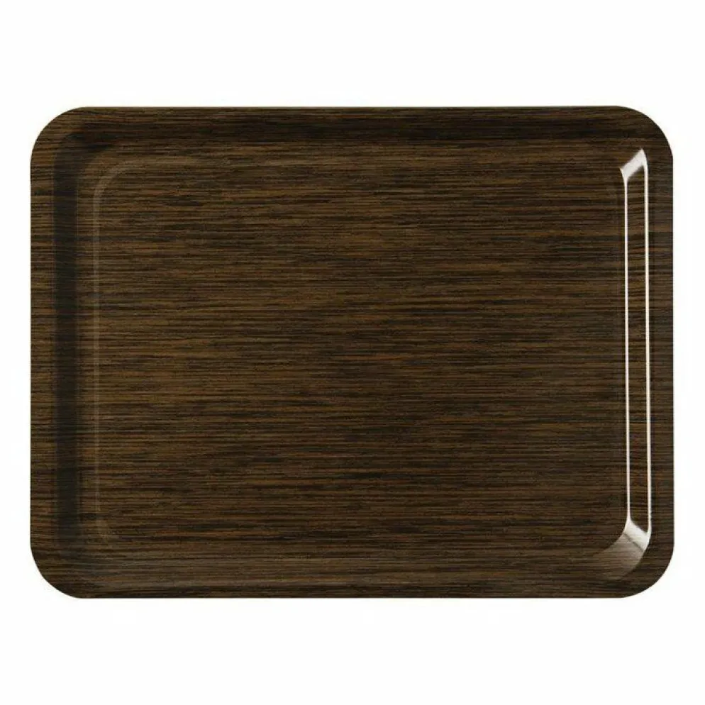 Roltex Original Serviertablett antirutsch Wenge, 43 x 33cm