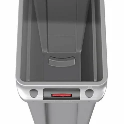 Rubbermaid Slim Jim Abfalleimer 87L in grau