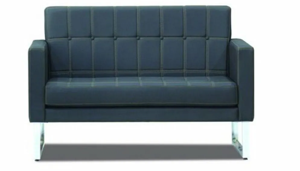 SAFRAN Sofa 2 Sitzer Grau