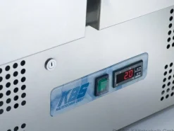 Saladette KBS 908, 2 Türen mit Glasaufbau, 900x700x1345mm