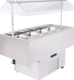 Salatbar Isola 4M VT Inox für 4 GN 1/1