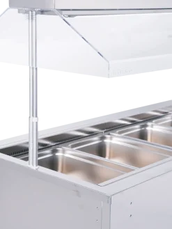 Salatbar Isola 4M VT Inox für 4 GN 1/1