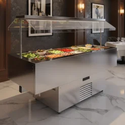 Salatbar Isola 6M VT Inox für 6 GN 1/1
