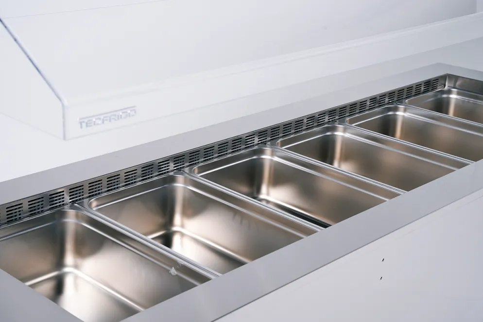 Salatbar Isola 6M VT Inox für 6 GN 1/1