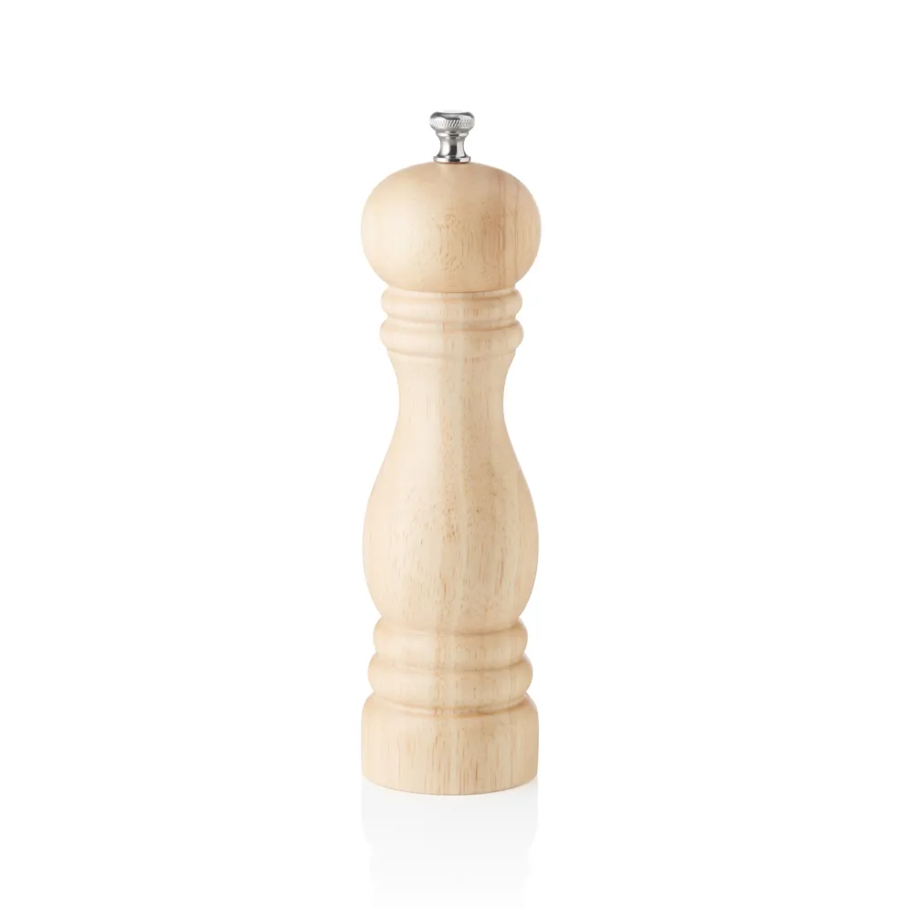 Salzmühle mit Keramikmahlwerk CLASSIC MILL, Höhe 20 cm, natur lackiert, Holz