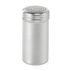 Salzstreuer Set, Ø 6,5 cm, Höhe, 13,5 cm, Set á 6 Stück, Aluminium