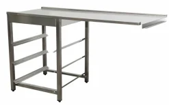 SARO Ablauftisch für Spülmaschine rechts, 1600mm