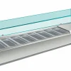 SARO Aufsatzkühlvitrine EVRX 1800mm, 8x 1/4GN