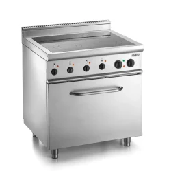 SARO Ceranherd E7/CVE4LE mit Elektrobackofen, 4x 2,5 kW
