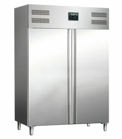 SARO Edelstahl Gewerbetiefkühlschrank für 2/1 GN 1410 BT PRO