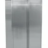 SARO Edelstahlhochschrank 2 Flügeltüren Breite 1000mm