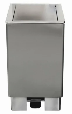 SARO Edelstahlmülleimer 120 Liter, Modell Mars