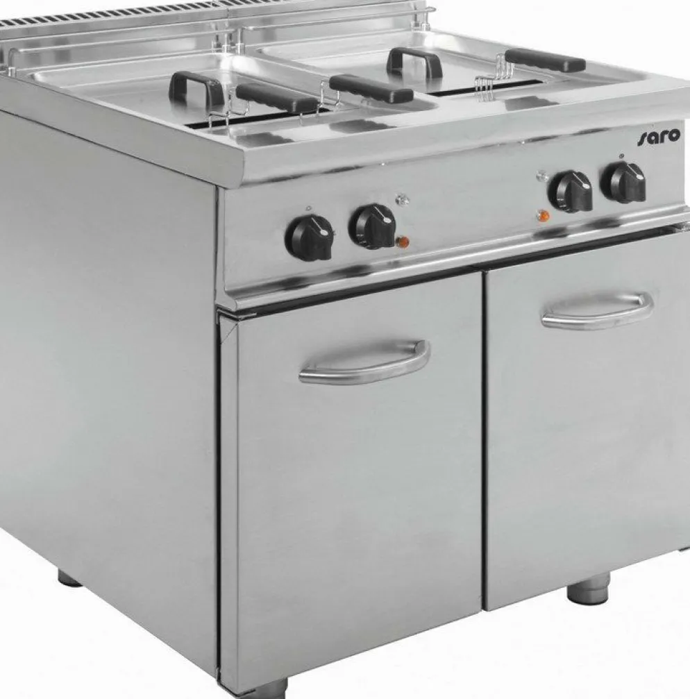 SARO Elektrofritteuse E7/FRE2V13, 2x 13 Liter