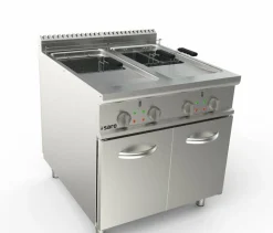 SARO Elektrofritteuse 2 x 21 L Modell LQ / FRE2V21