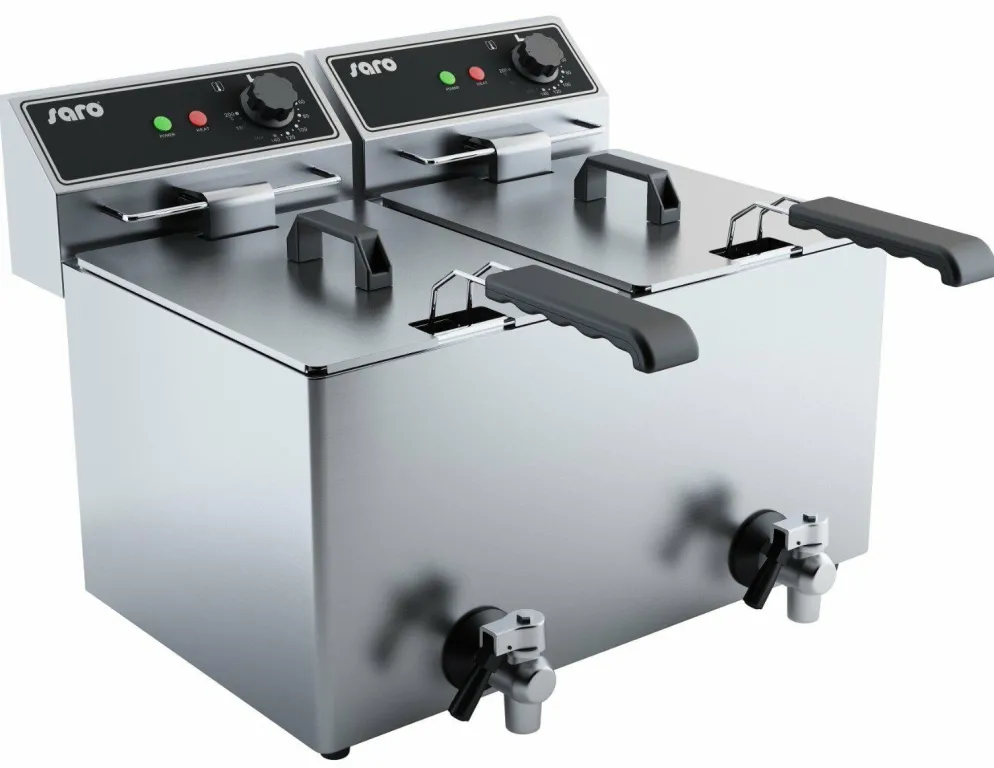 SARO Fritteuse EF 88, 2x 8 Liter, 230 V