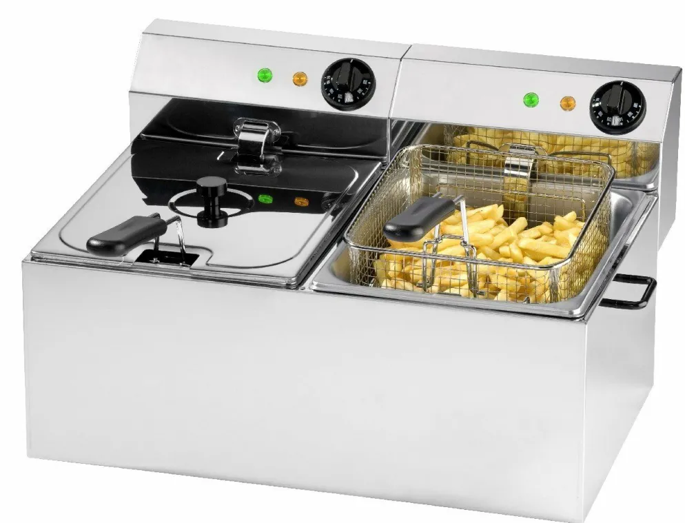 SARO Fritteuse 66, 2x 6 Liter, 2 x 3,25 kW