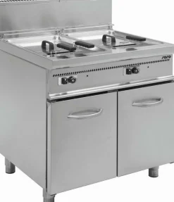SARO Gasfritteuse E7/FLG2V13, 2x 13 Liter