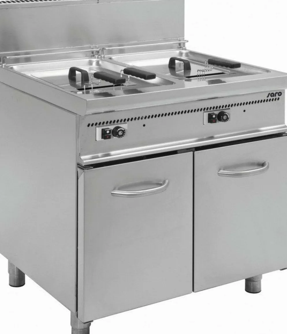 SARO Gasfritteuse E7/FLG2V13, 2x 13 Liter