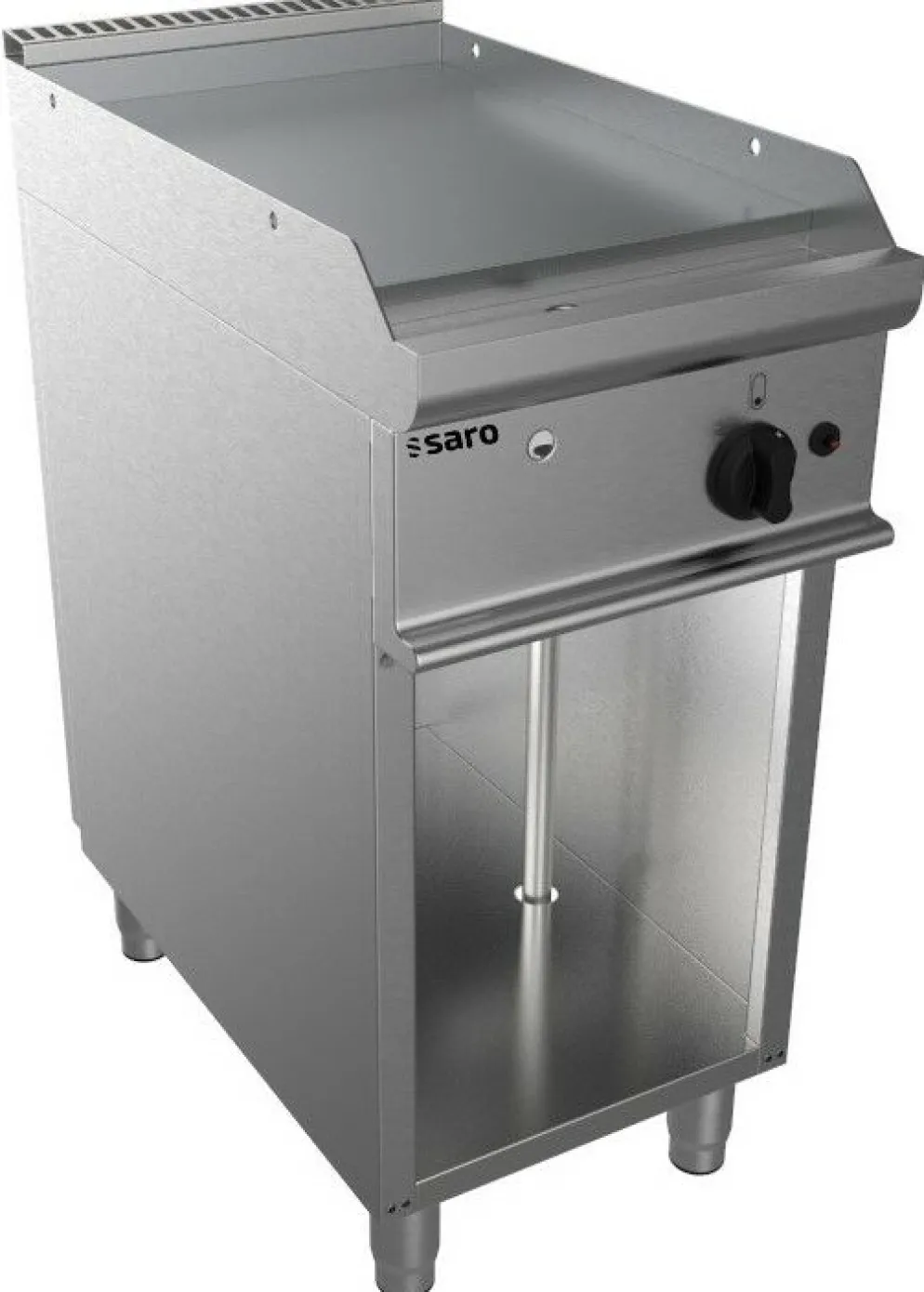 SARO Gas-Griddleplatte mit offenem Unterbau E7/KTG1BAL