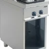 SARO Gasherd 2 Brenner mit offenem Unterbau, E7/KUPG2BA