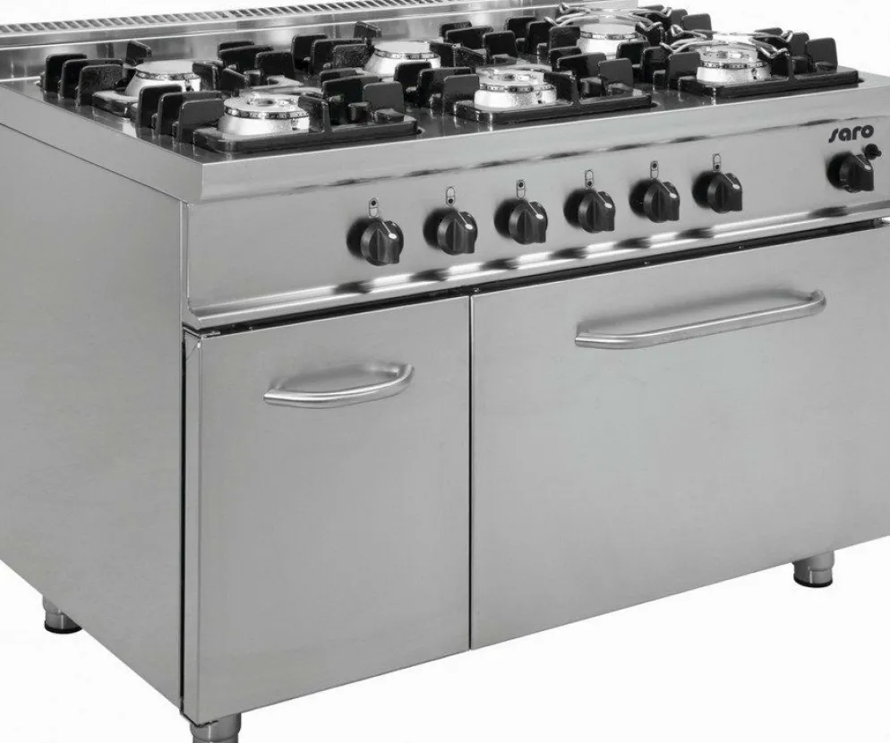 SARO Gasherd mit Gasbackofen E7/KUPG6LN