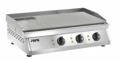 SARO Griddleplatte (gerillt + glatt) FRY TOP GH 760 R