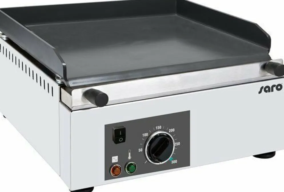 SARO Griddleplatte GPK 400 | Edelstahl | 3 kW