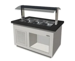 SARO Heißes Buffet Premium Line SB-H130 weiss