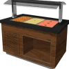 SARO Heißes Buffet Premium SB-H130 braun/schwarz 3x 1/1 GN