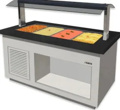 SARO Heißes Buffet Premium SB-H170 für 4x 1/1 GN