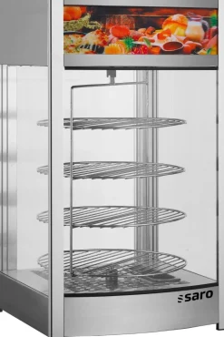 SARO Heiße Theke Warmhaltevitrine NIKLAS, Breite 460mm