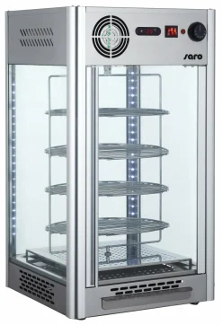 SARO Heiße Theke Warmhaltevitrine LUNA, Breite 470mm