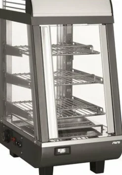 SARO Heiße Theke Warmhaltevitrine LEON, Breite 345mm