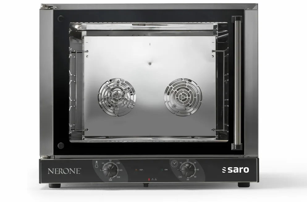 SARO Heißluftofen mit Grill EKO GN, 4x GN 1/1, Türanschlag links