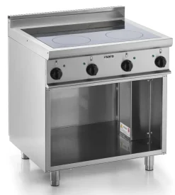 SARO Induktionsherd mit offenem Unterbau E7/CUI4BAL 4x 3,5 kW