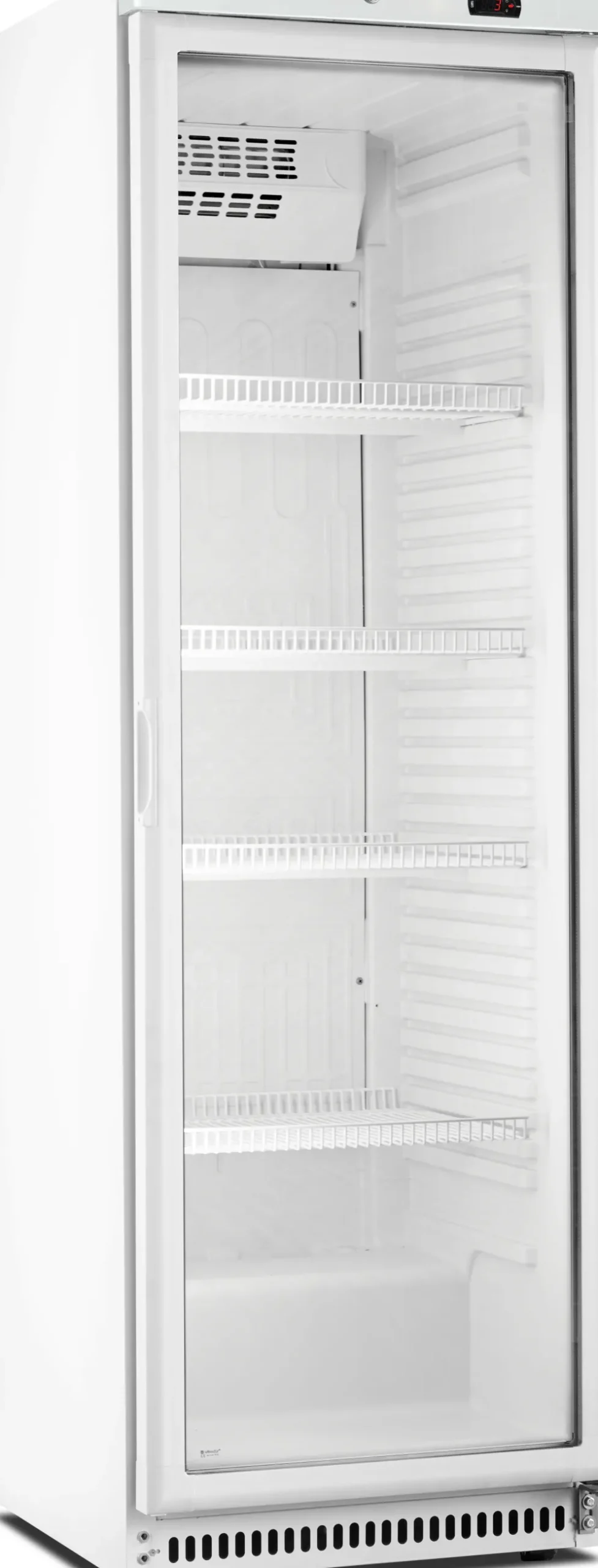 SARO Kühlschrank, Glastür - weiß, ARV 430 CS PV