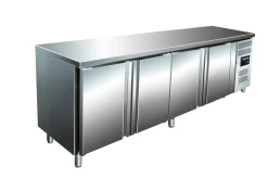 SARO Kühltisch mit 4 Türen, SNACK 4100 TN, Breite 2230mm