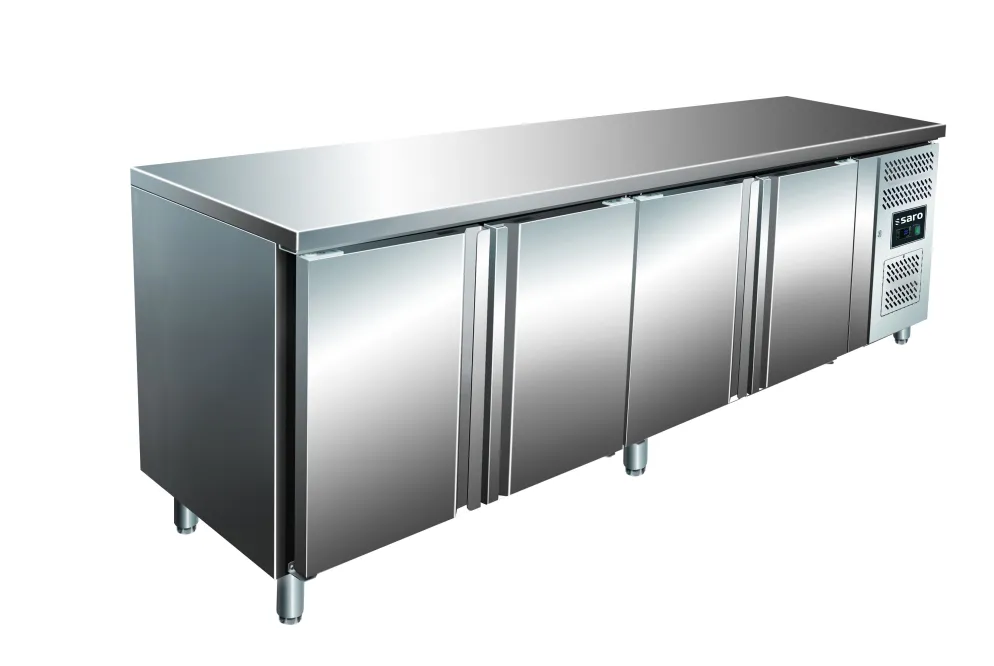 SARO Kühltisch mit 4 Türen, SNACK 4100 TN, Breite 2230mm