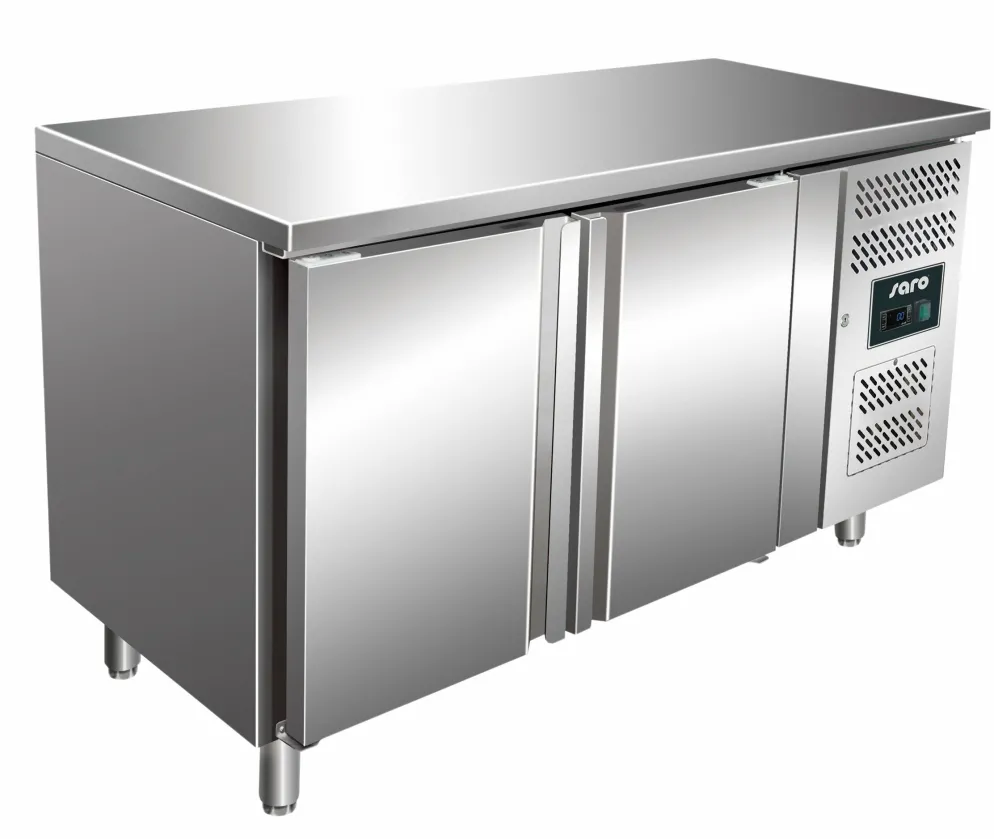 SARO Kühltisch 2-türig, KYLJA GN 2100 TN, Breite 1360mm