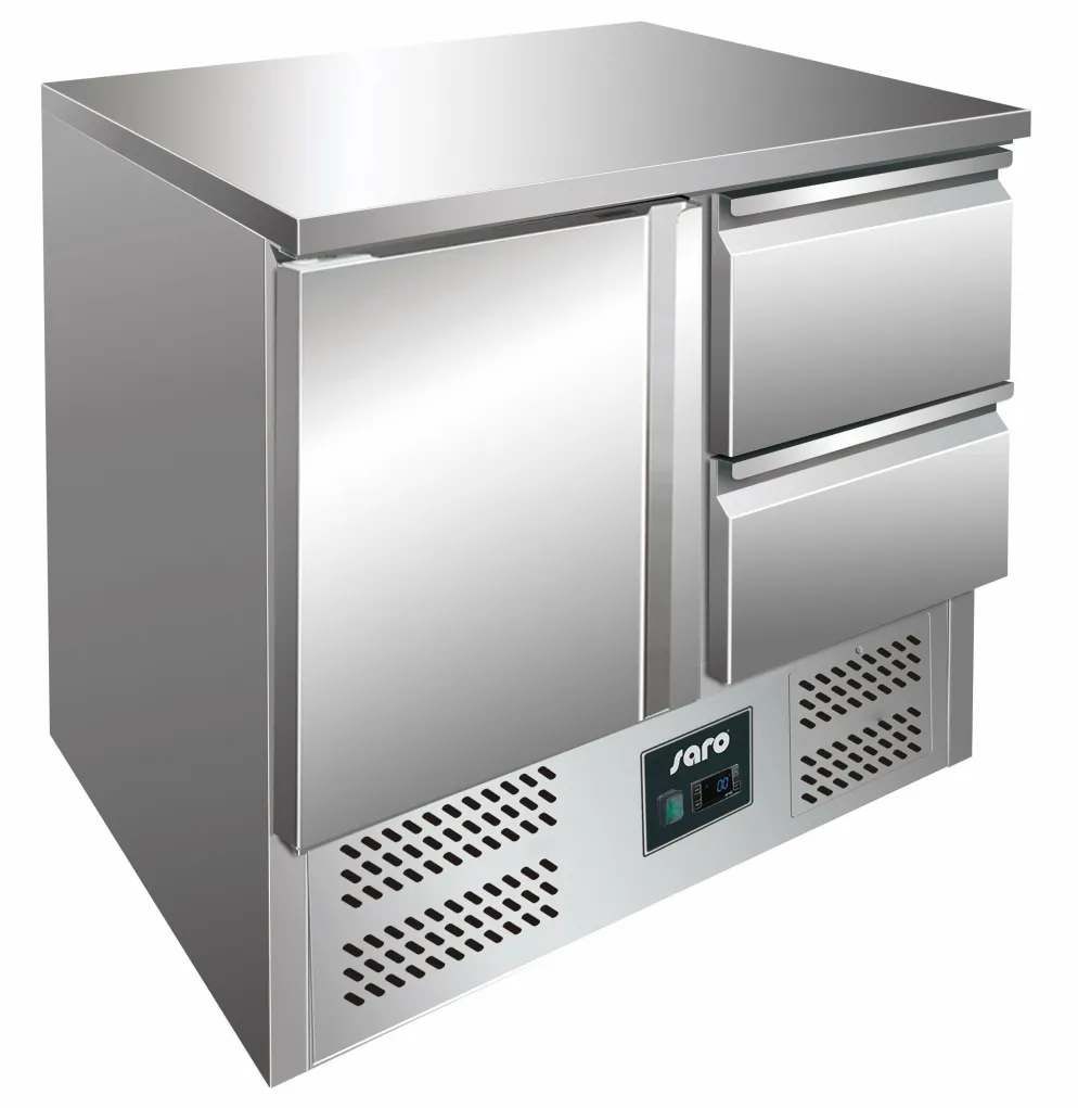 SARO Kühltisch VIVIA S901 s/s Top - 2x1/2 GN, Breite 900mm