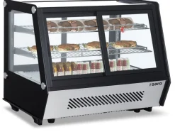 SARO Kühlvitrine Countertopkühlung vorn+hinten Schiebetüren SELF 165