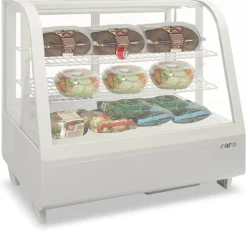 SARO Kühlvitrine, 100 Liter KATRIN weiß