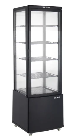 SARO Kühlvitrine PHIL, schwarz